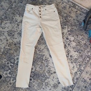 Cream Universal Thread Jeans